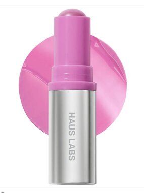 HAUS LABS | Color Fuse Glassy Blush Balm Blush Creme | Glassy Lilac